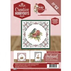 (CH10052)Creative Hobbydots 52 - Precious Marieke - Ruby Christmas