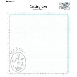 (GOR-ES-CD804)Studio Light Cutting Die Hearts, butterflies & flowers Gorjuss Essentials nr.804