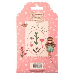 (GOR-ES-CD804)Studio Light Cutting Die Hearts, butterflies & flowers Gorjuss Essentials nr.804