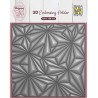 (EF3D092)Nellie's Choice Embossing Origami Stars