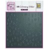 (EF3D098)Nellie's Choice Embossing Leaves