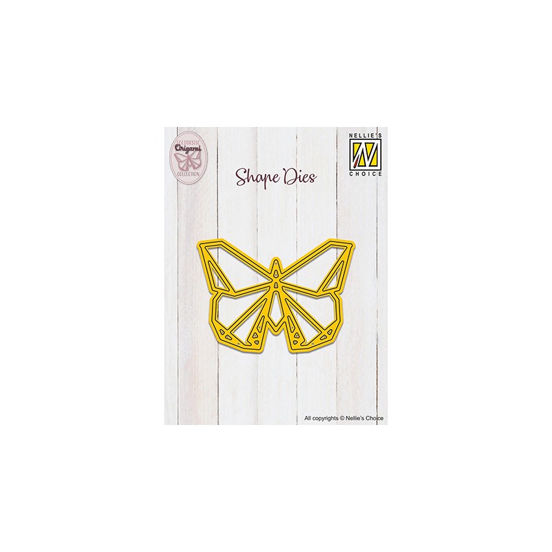 (SD323)Nellie's Shape Dies Origami Butterfly