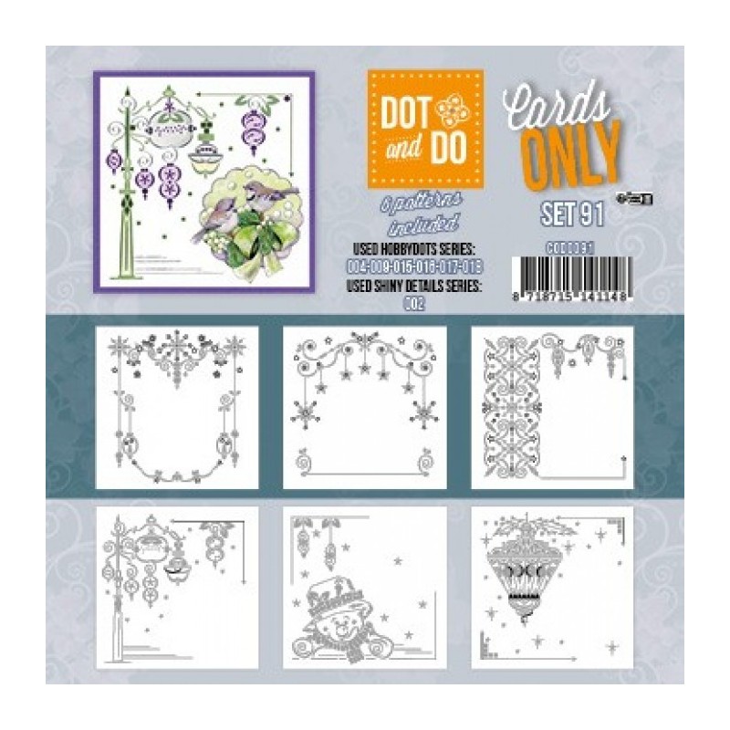 (CODO091)Dot and Do - Cards Only 4K - Set 91