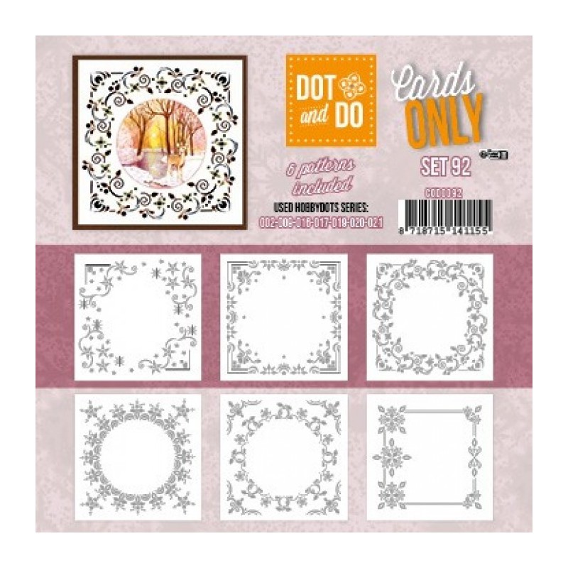 (CODO092)Dot and Do - Cards Only 4K - Set 92