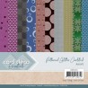 (CDEPGC001)Card Deco Essentials - Patterned Glitter Cardstock A4