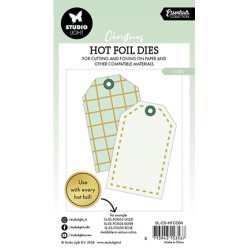 (SL-ES-HFCD04)Studio Light Hot Foil Cutting Die Label Essentials nr.04