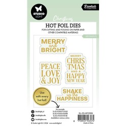 (SL-ES-HFCD05)Studio Light Hot Foil Cutting Die Sentiments Essentials nr.05