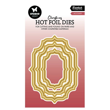 (SL-ES-HFCD08)Studio Light Hot Foil Cutting Die Accolade Essentials nr.08