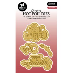 (SL-ES-HFCD09)Studio Light Hot Foil Cutting Die Sentiments Essentials nr.09