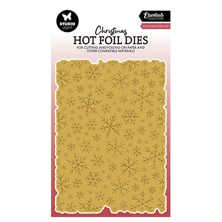 (SL-ES-HFCD11)Studio Light Hot Foil Cutting Die Snow background Essentials nr.11