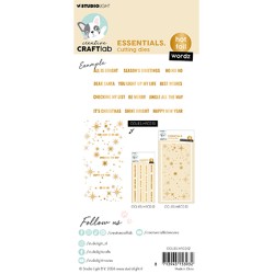 (CCL-ES-HFCD12)Studio Light Hot Foil Cutting Die Wordz Essentials nr.12