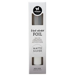 (SL-ES-FOIL07)Hot Foil Matte Silver Essentials nr.7