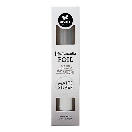 (SL-ES-FOIL07)Hot Foil Matte Silver Essentials nr.7