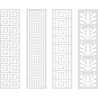 (ML-STEN-ATH)Crafter's Companion Myths & Legends Stencil Set Athenian Designs (4pcs)