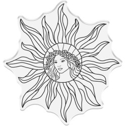 (ML-CA-ST-HEL)Crafter's Companion Myths & Legends Clear Stamp Helios