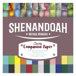 (ACC-CA-31666-88)Groovi - Premium Craft Paper - Shenandoah Companion Paper 8" x 8" (Single-Sided)