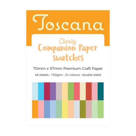 (ACC-CA-31349-XX)Groovi - Premium Craft Paper - Toscana Companion Paper Swatches