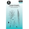 (SL-ES-STAMP703)Studio light SL Stamp Trees & Birds Essentials nr.703