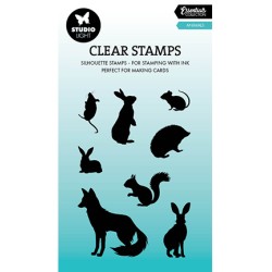 (SL-ES-STAMP704)Studio light SL Stamp Animals Essentials nr.704