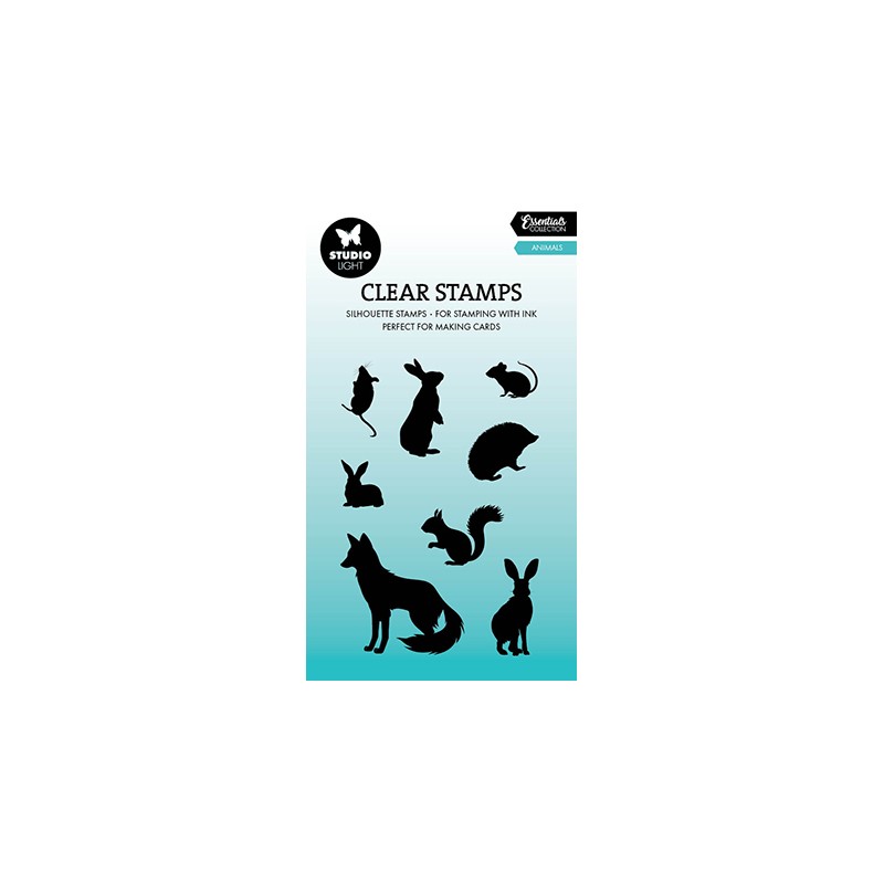 (SL-ES-STAMP704)Studio light SL Stamp Animals Essentials nr.704