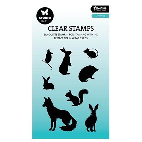 (SL-ES-STAMP704)Studio light SL Stamp Animals Essentials nr.704