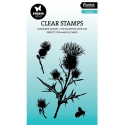 (SL-ES-STAMP706)Studio light SL Stamp Thistle Essentials nr.706