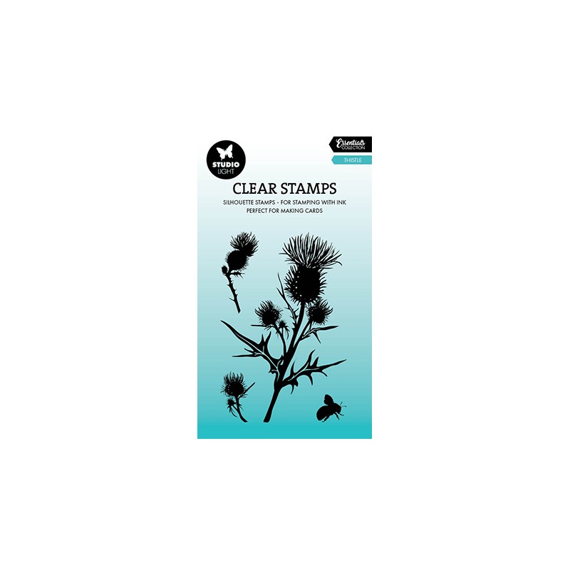 (SL-ES-STAMP706)Studio light SL Stamp Thistle Essentials nr.706