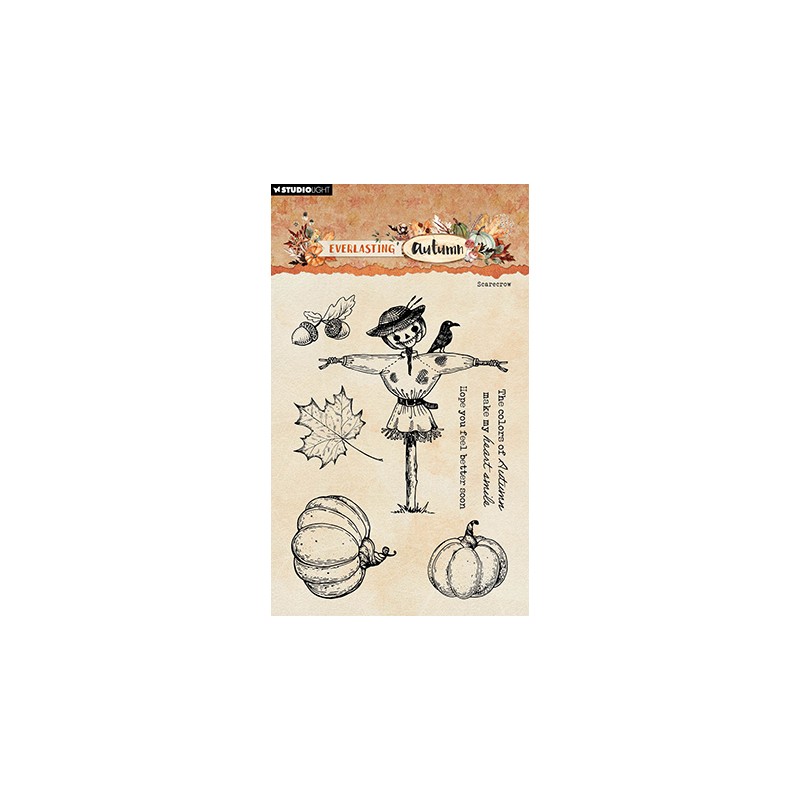 (SL-EA-STAMP716)Studio light SL Stamp Scarecrow Everlasting Autumn nr.716