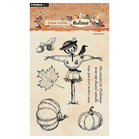 (SL-EA-STAMP716)Studio light SL Stamp Scarecrow Everlasting Autumn nr.716