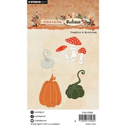 (SL-EA-CD882)Studio Light SL Cutting Die Pumpkins & mushrooms Everlasting Autumn nr.882