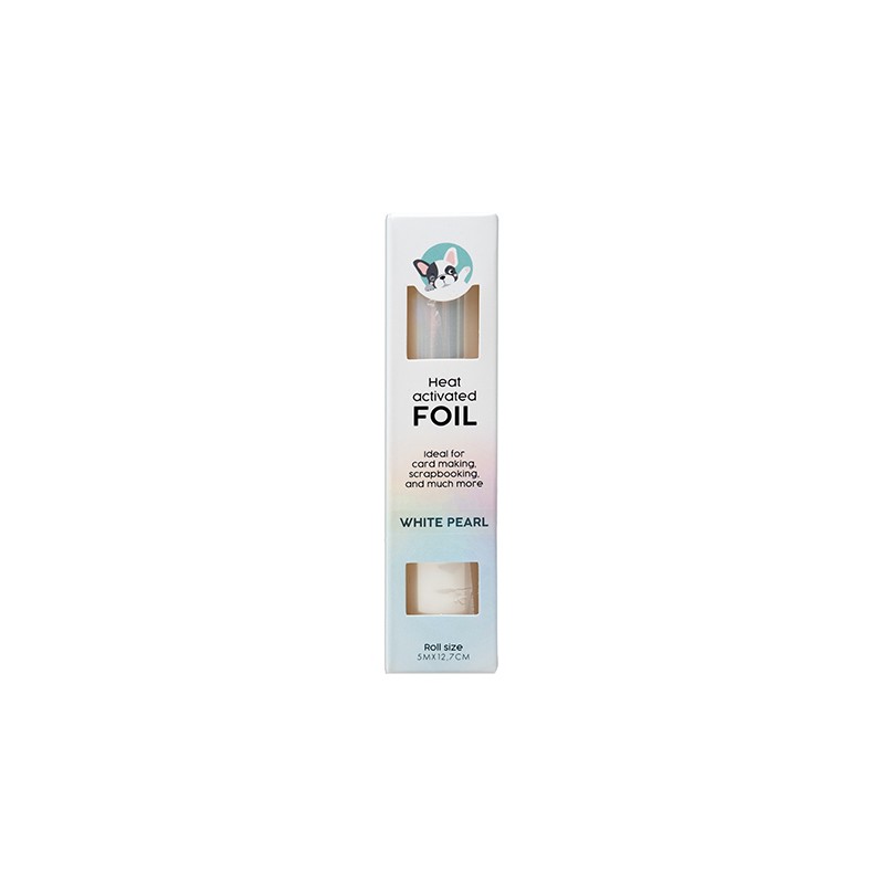 (SL-ES-FOIL11)Hot Foil White pearl Essentials nr.11