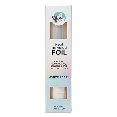 (SL-ES-FOIL11)Hot Foil White pearl Essentials nr.11