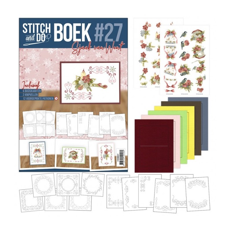 (STDOBB027)Stitch and Do Boek A6 27