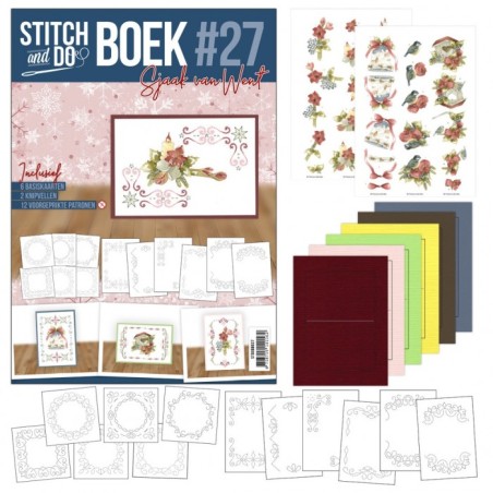 (STDOBB027)Stitch and Do Boek A6 27