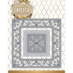 (BBD10017)Dies - Berries Beauties - Glowing Christmas - Glowing Frame Square