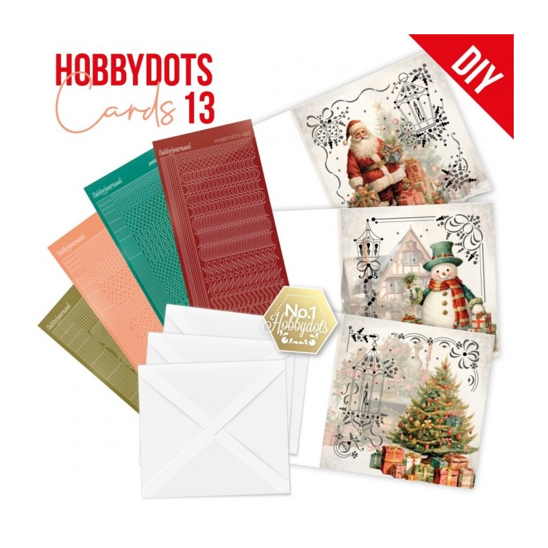 (DODOPP013)Dot and Do Cards 13 - Vintage Christmas