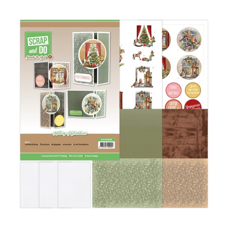 (SCDOSB008)Scrap and Do Simply the Best 8 - Amy Design - History of Christmas