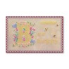 (GRO-WO-42340-01)Groovi® Baby plate A6 Linda's Floral Alphabet - Letter B