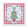 (ACC-CA-31691-XX)Paper Stitch by Clarity - 09 - Holly Christmas Tree Embroidery Card Pack