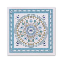 (ACC-CA-31687-XX)Paper Stitch by Clarity - 05 - Holly Star Embroidery Card Pack