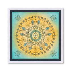 (ACC-CA-31687-XX)Paper Stitch by Clarity - 05 - Holly Star Embroidery Card Pack