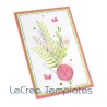 (95.9280)LeCrea Templates Grass & leaves