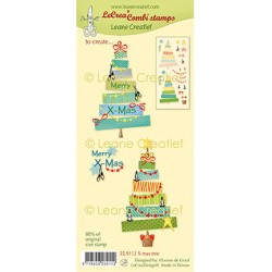 (55.9112)LeCrea - Combi clear stamp X-mas tree