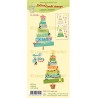 (55.9112)LeCrea - Combi clear stamp X-mas tree