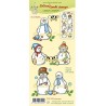 (55.9129)LeCrea - Combi clear stamp Snowmen