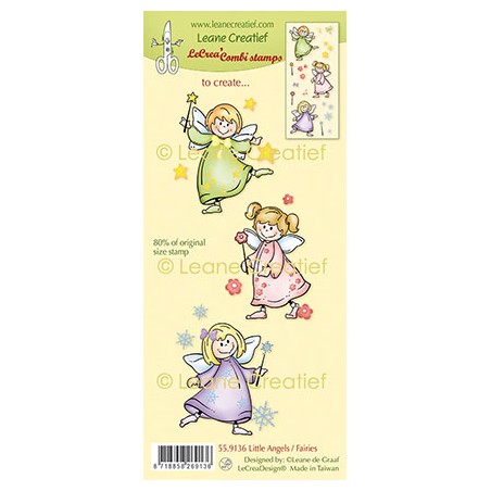 (55.9136)LeCrea - Combi clear stamp Little Angels