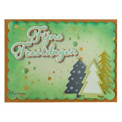 (CR1670)Craftables Hot Foil - Fijne Feestdagen