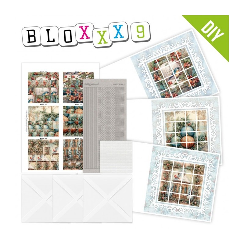 (BLPP009)Bloxxx 9 - Christmas Birds