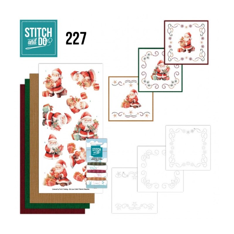 (STDO227)Stitch and Do 227 - Berries Beauties - Nostalgic Noel