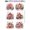 (BBSC10055)Push-Out Scenery - Berries Beauties - House - Round